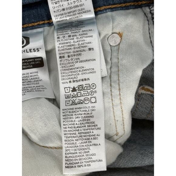 Levi Strauss & Co. Men’s 514 Straight Fit Jeans in Dark Wash – Size 30 x 32 - Picture 6 of 6